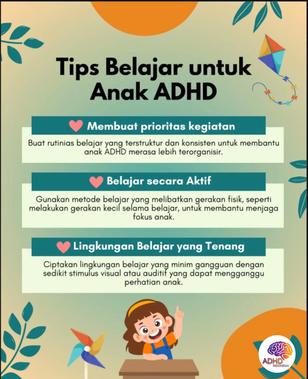 Strategi Belajar yang Cocok untuk Anak ADHD di Kabupaten Nias Selatan